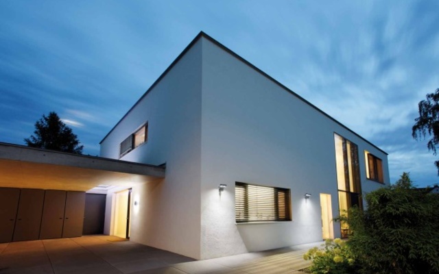 Außen­beleuchtung bei RE-TEC GmbH in Kaltennordheim OT Kaltensundheim