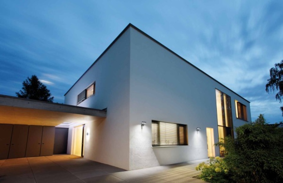Aussenbeleuchtung bei RE-TEC GmbH in Kaltennordheim OT Kaltensundheim