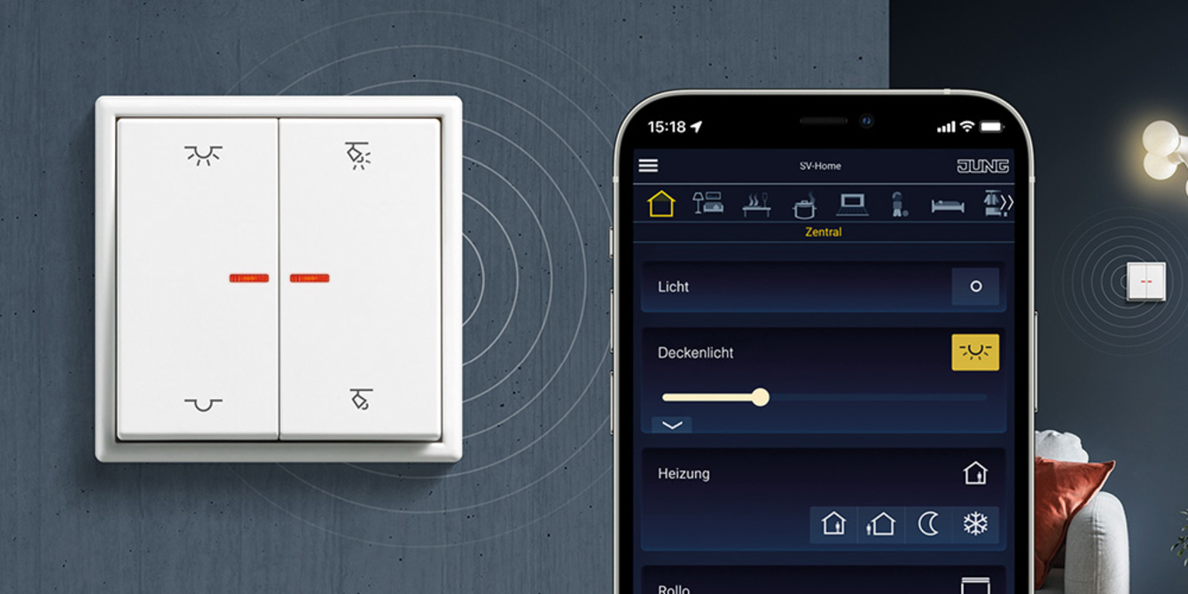 KNX RF Taster bei RE-TEC GmbH in Kaltennordheim OT Kaltensundheim